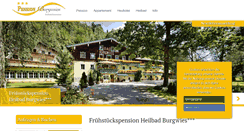 Desktop Screenshot of heilbad-burgwies.at